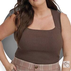 BOGO NWT Torrid Ribbed Sweater Tank